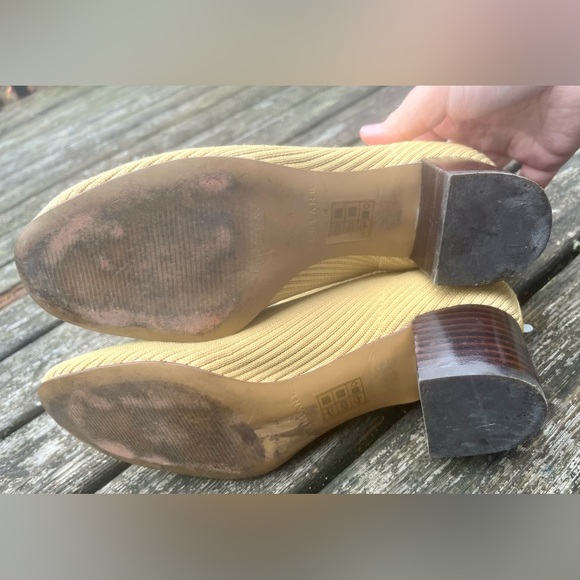 EVERLANE The Glove Yellow Boots - Picture 10 of 10